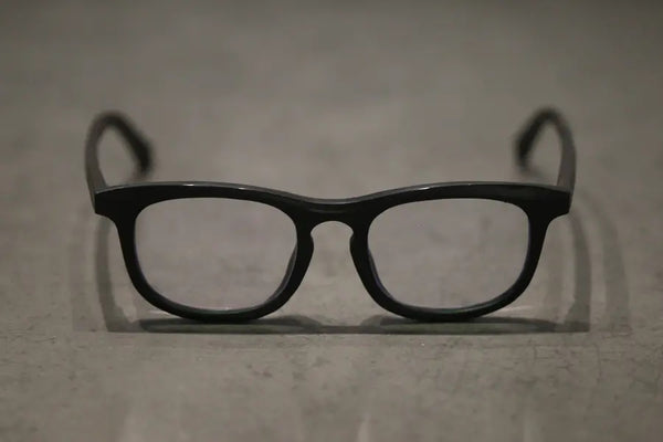 Rigards Black Frame Transparent Glasses RG0110